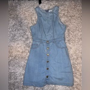 Denim Sleeveless Dress